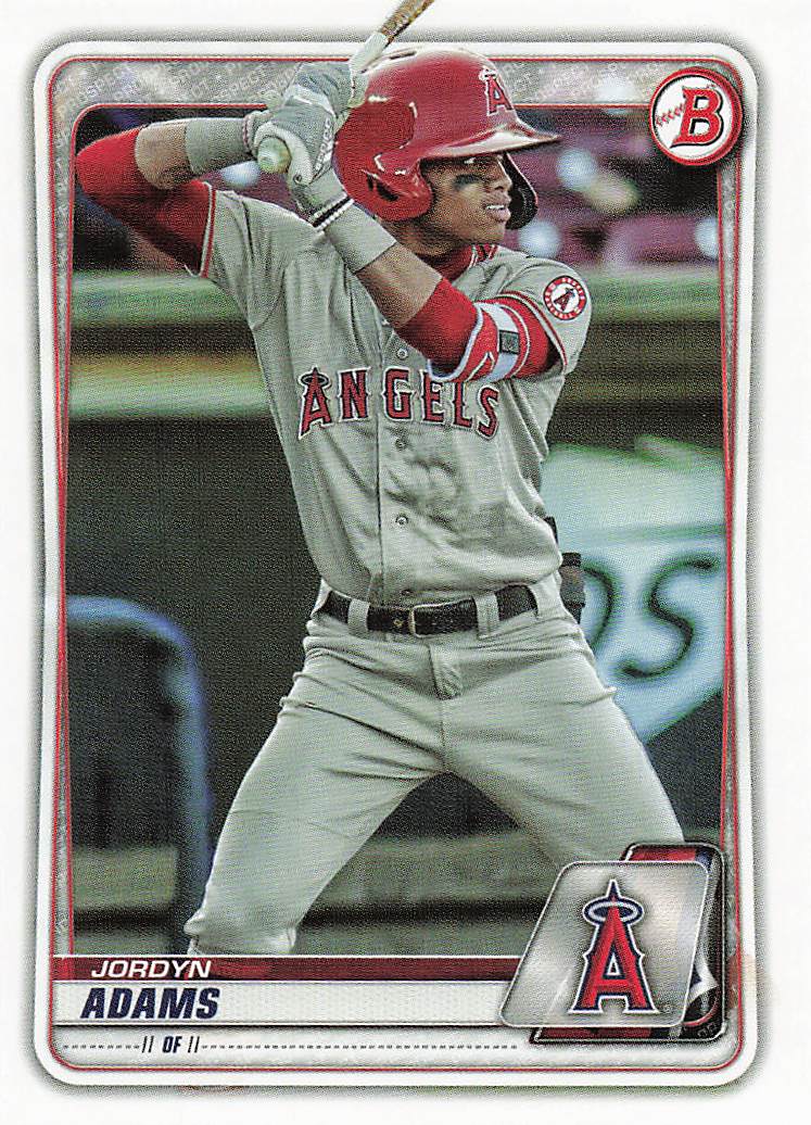 2020 Bowman Baseball Jordyn Adams #BP-15