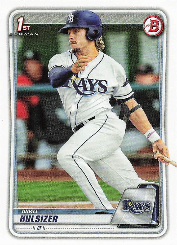 2020 Bowman Baseball Prospects Niko Hulsizer #BP-17