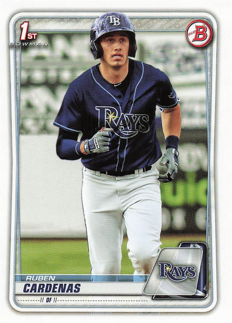 2020 Bowman Baseball Prospects Ruben Cardenas #BP-23