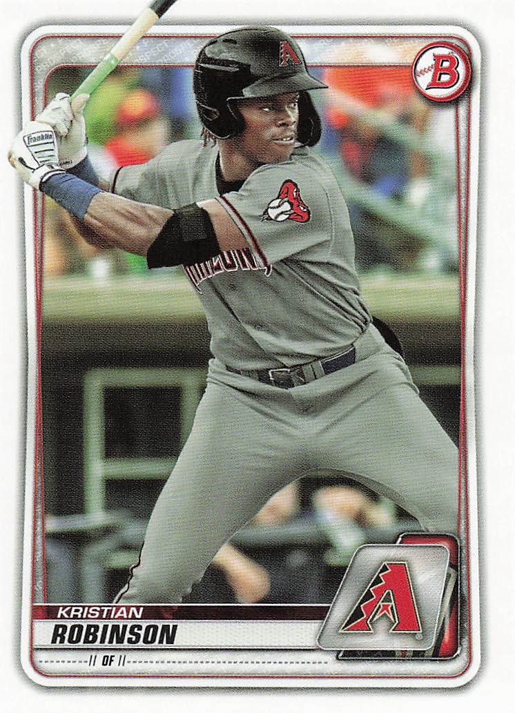 2020 Bowman Baseball Kristian Robinson #BP-27