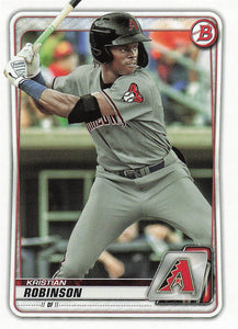 2020 Bowman Baseball Kristian Robinson #BP-27