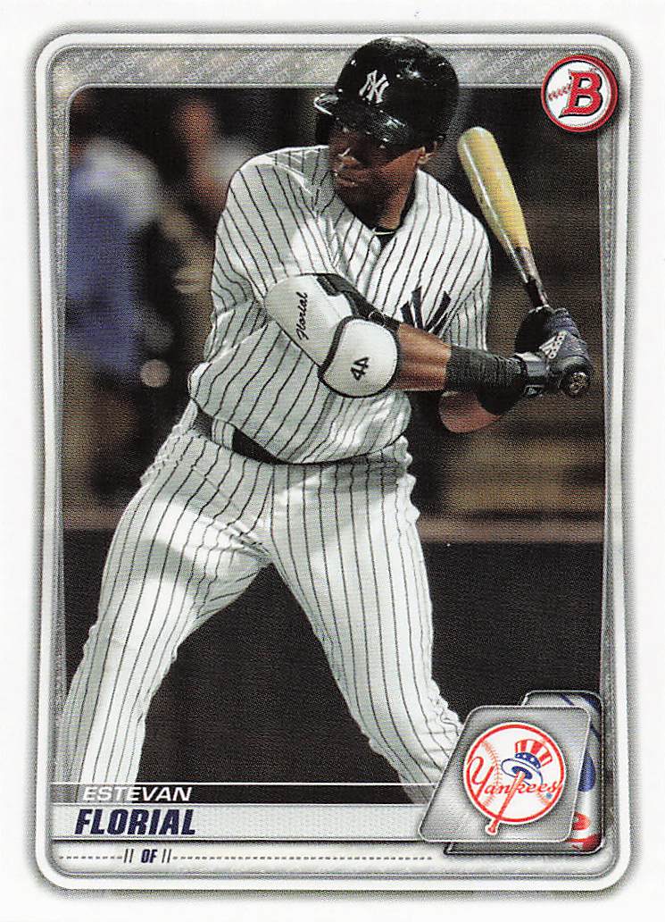 2020 Bowman Baseball Estevan Florial #BP-31