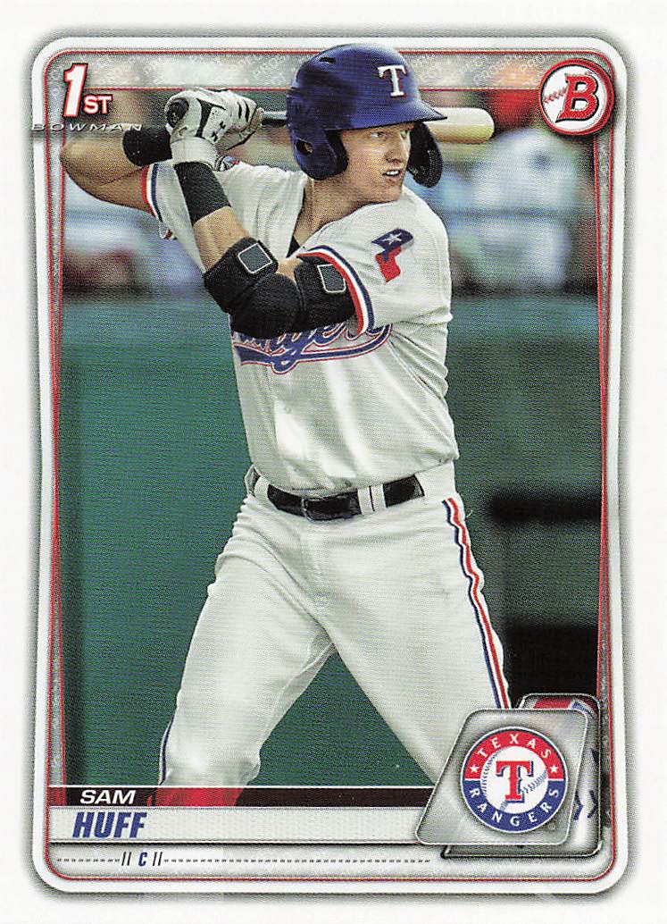 2020 Bowman Baseball Prospects Sam Huff #BP-33