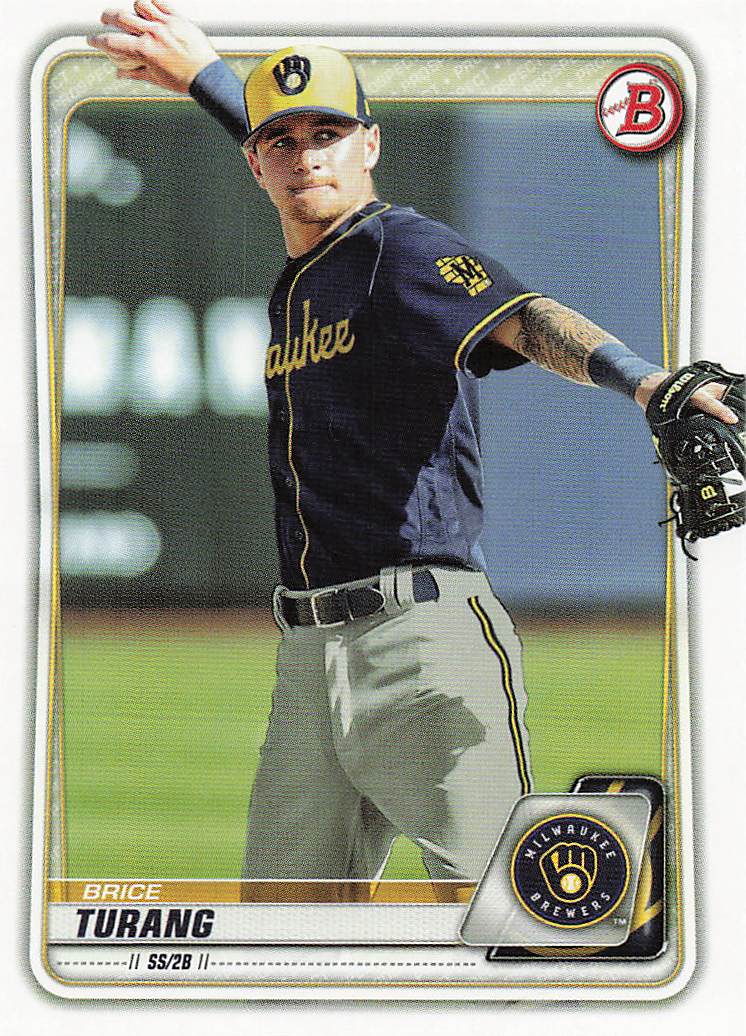 2020 Bowman 1st Edition Baseball Brice Turang #BFE-35