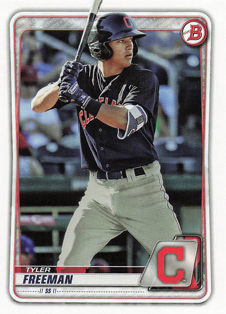 2020 Bowman Baseball Tyler Freeman #BP-40