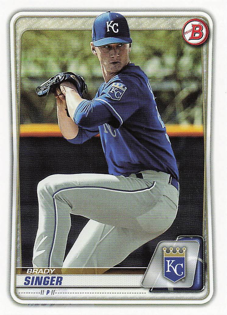 2020 Bowman Baseball Prospects Brady Singer #BP-42