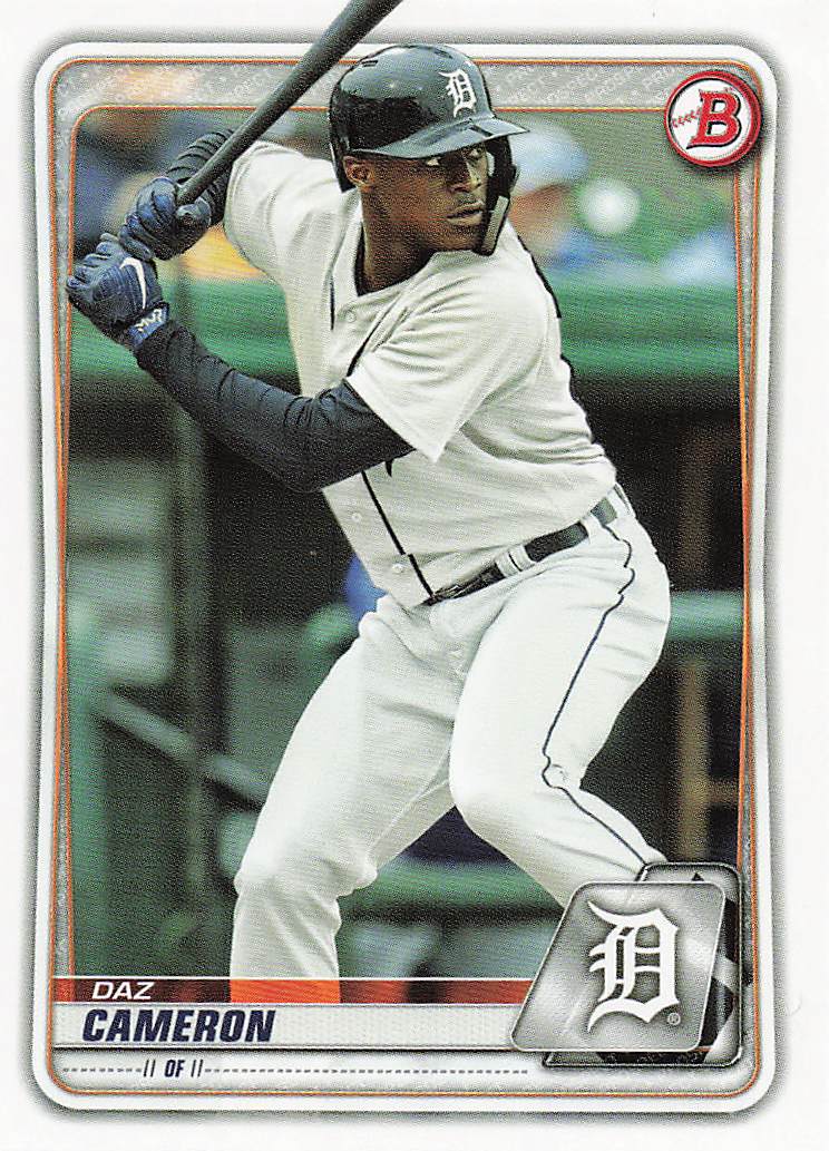 2020 Bowman 1st Edition Baseball Daz Cameron #BFE-45
