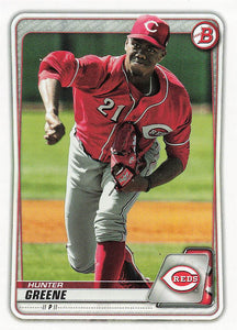2020 Bowman Baseball Prospects Hunter Greene #BP-47