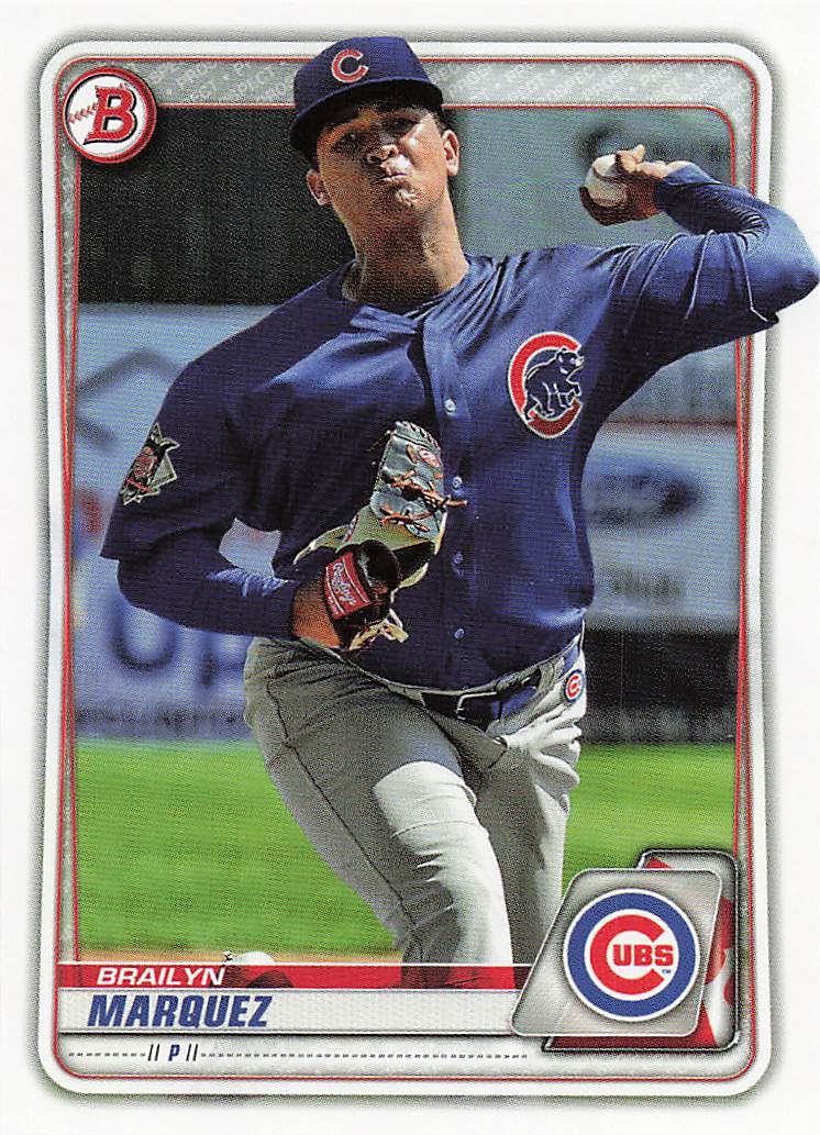 2020 Bowman Baseball Prospects Brailyn Marquez #BP-49