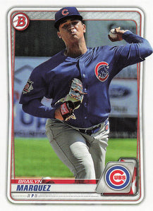 2020 Bowman Baseball Prospects Brailyn Marquez #BP-49