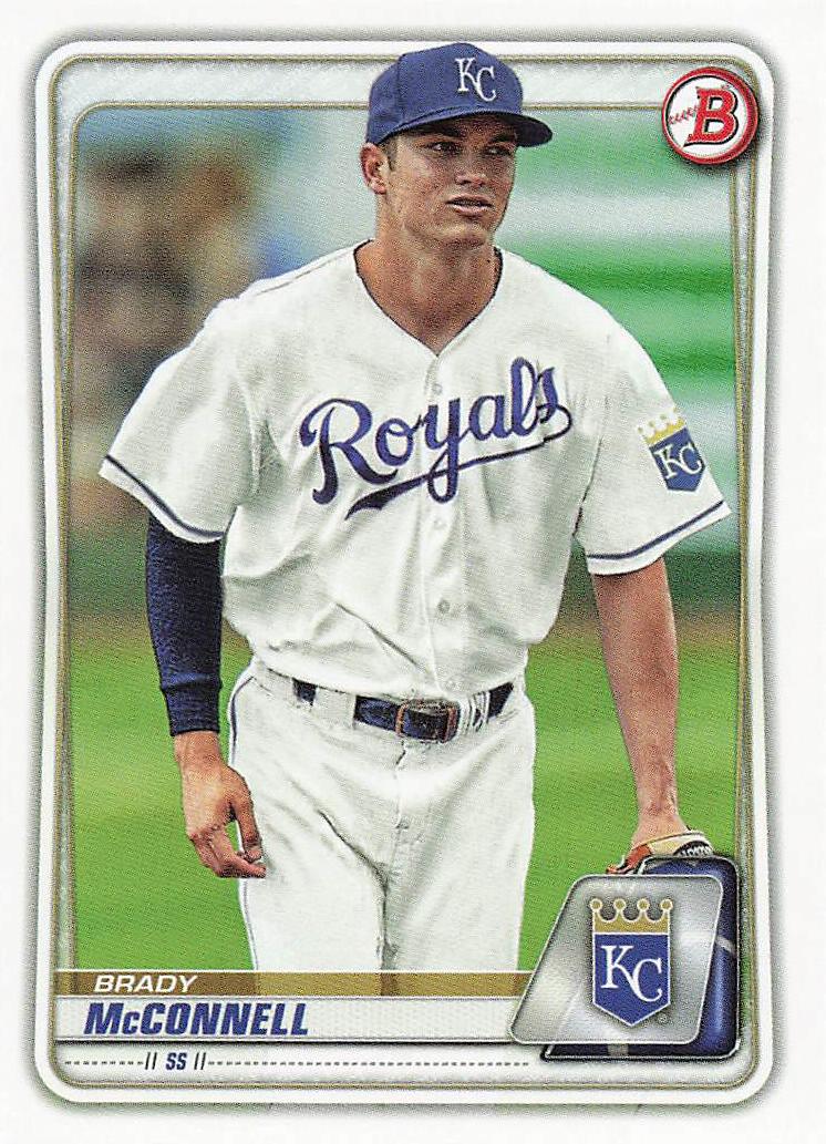 2020 Bowman Baseball Prospects Brady McConnell #BP-54