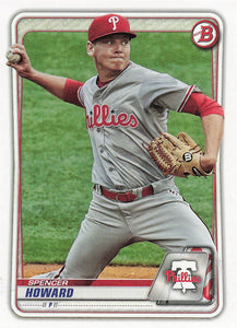 2020 Bowman Baseball Prospects Spencer Howard #BP-55