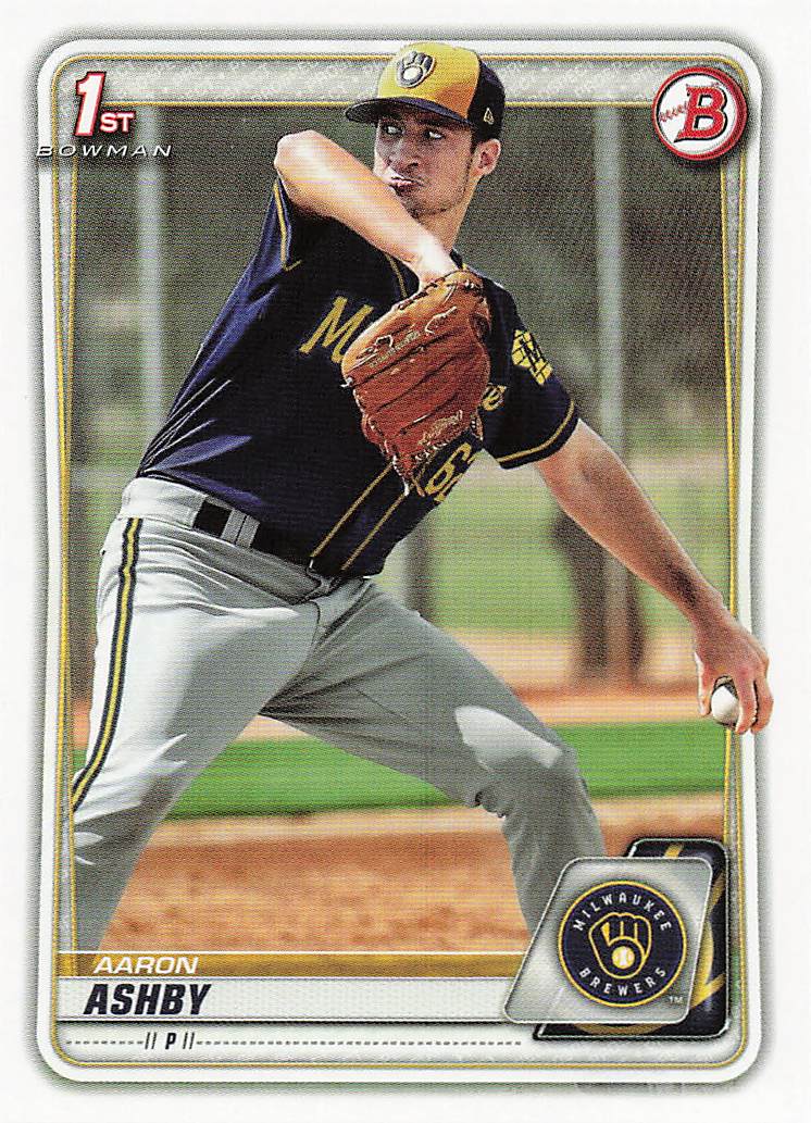 2020 Bowman Baseball Aaron Ashby #BP-57