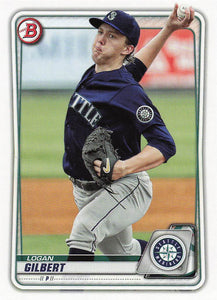 2020 Bowman Baseball Prospects Logan Gilbert #BP-58