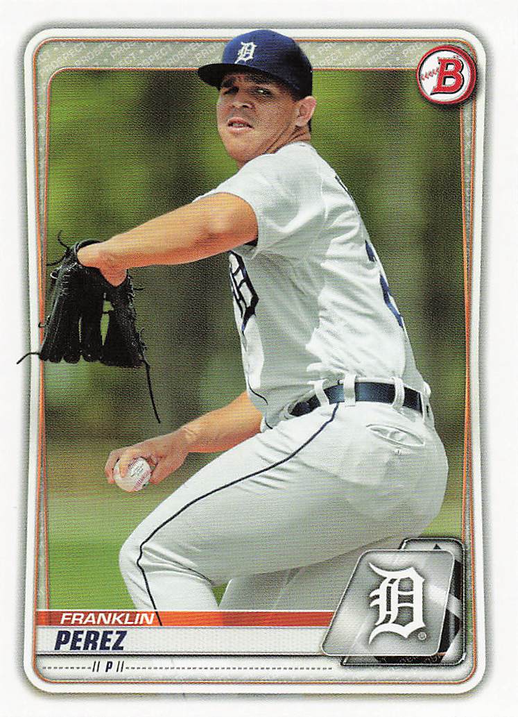 2020 Bowman 1st Edition Baseball Franklin Perez #BFE-63