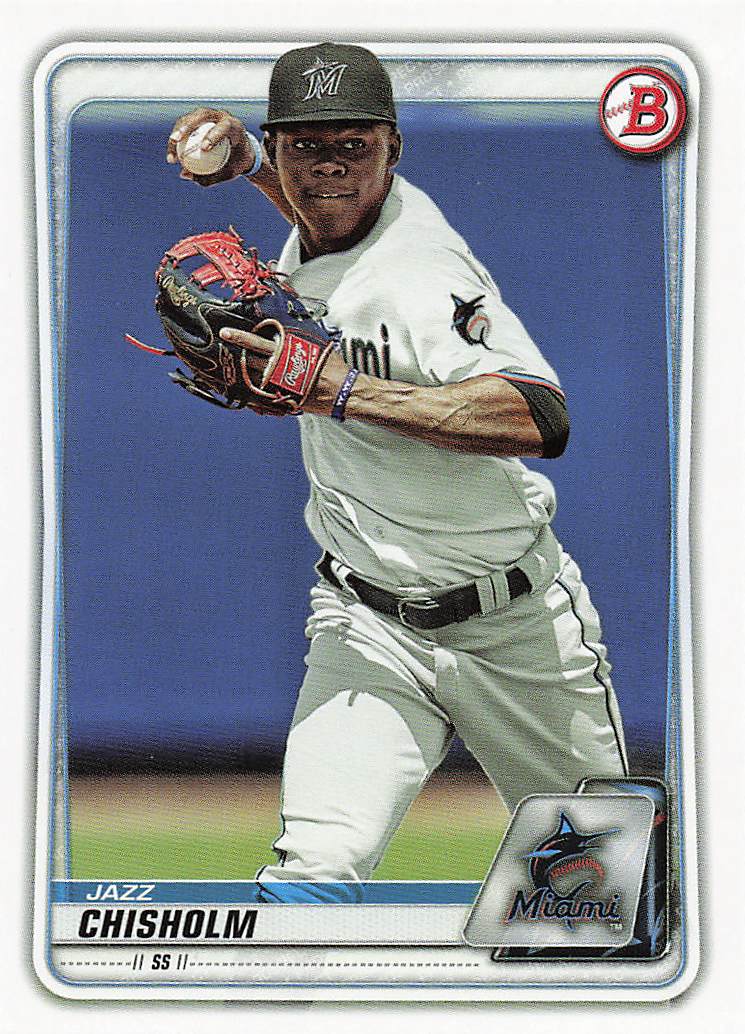2020 Bowman Baseball Prospects Jazz Chisholm #BP-72