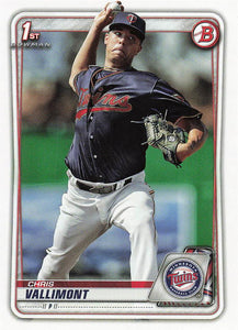 2020 Bowman Baseball Prospects Chris Vallimont #BP-78