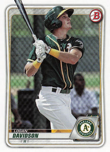 2020 Bowman Baseball Prospects Logan Davidson #BP-88