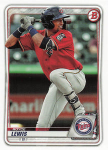 2020 Bowman Baseball Prospects Royce Lewis #BP-93