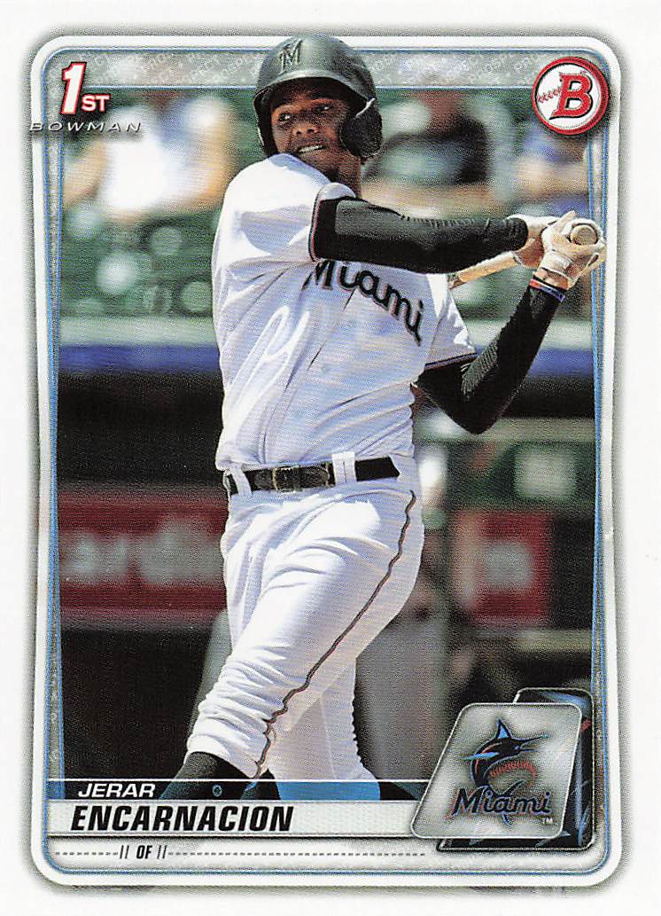 2020 Bowman Baseball Prospects Jerar Encarnacion #BP-96