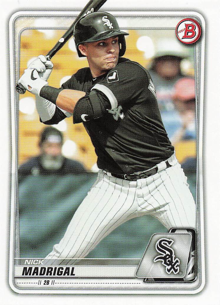 2020 Bowman Baseball Prospects Nick Madrigal #BP-101