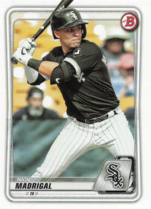 2020 Bowman Baseball Prospects Nick Madrigal #BP-101