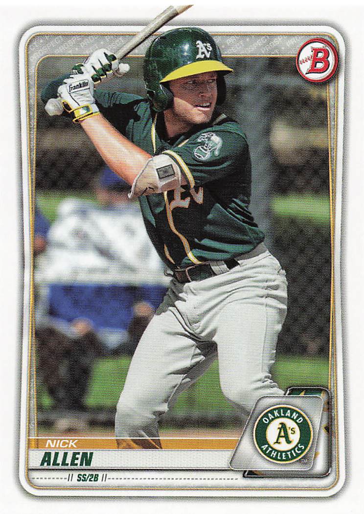 2020 Bowman Baseball Prospects Nick Allen #BP-105