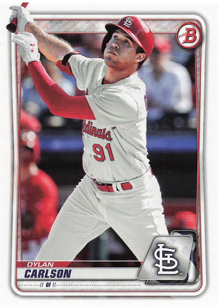2020 Bowman Baseball Prospects Dylan Carlson #BP-106