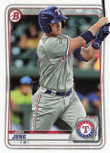 2020 Bowman Baseball Prospects Josh Jung #BP-113