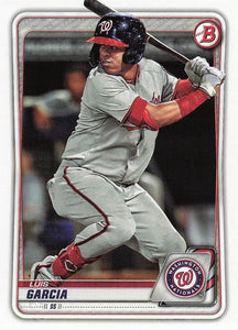 2020 Bowman Baseball Luis Garcia #BP-114