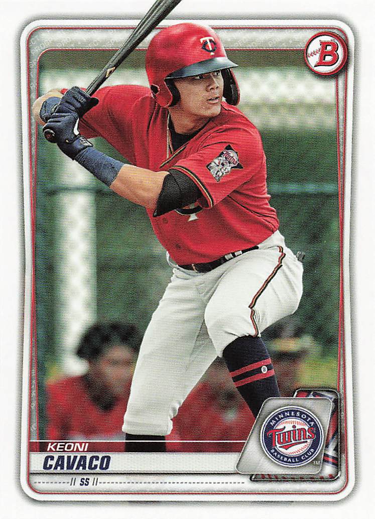 2020 Bowman Baseball Prospects Keoni Cavaco #BP-118