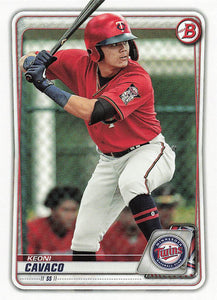 2020 Bowman Baseball Prospects Keoni Cavaco #BP-118