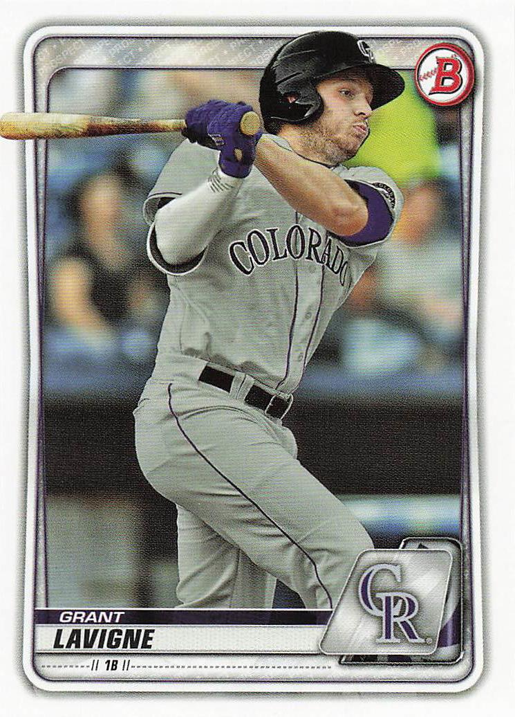 2020 Bowman Baseball Grant Lavigne #BP-121