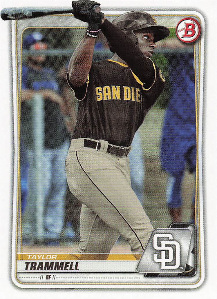 2020 Bowman Baseball Prospects Taylor Trammell #BP-130