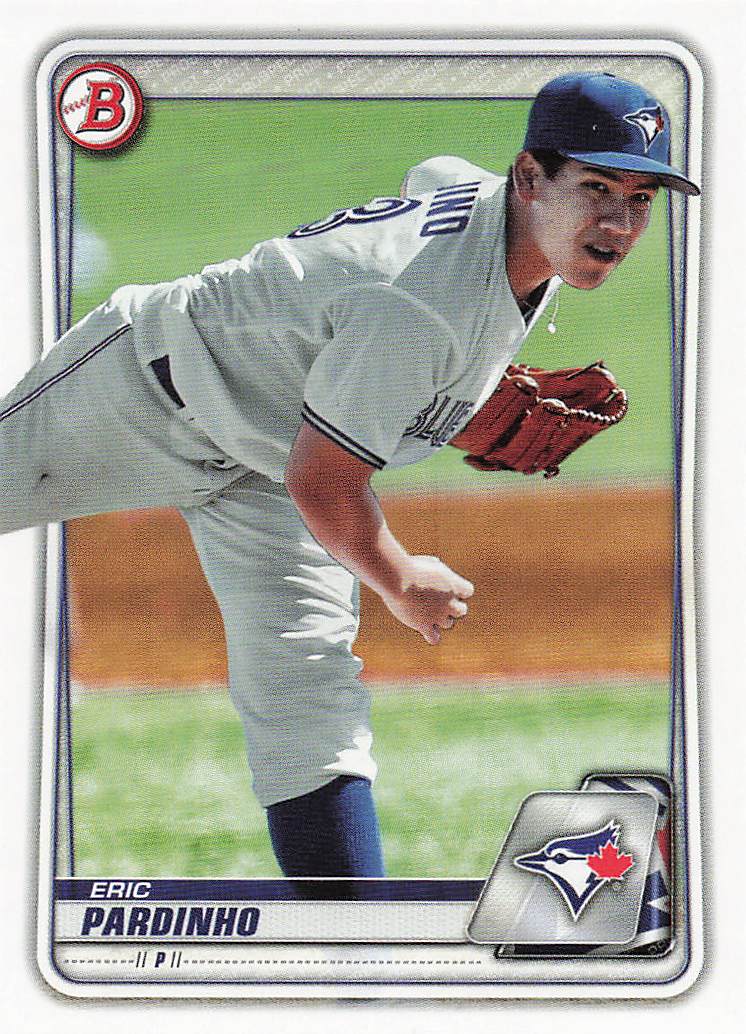 2020 Bowman Baseball Prospects Eric Pardinho #BP-135
