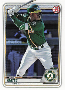 2020 Bowman Baseball Jorge Mateo #BP-138