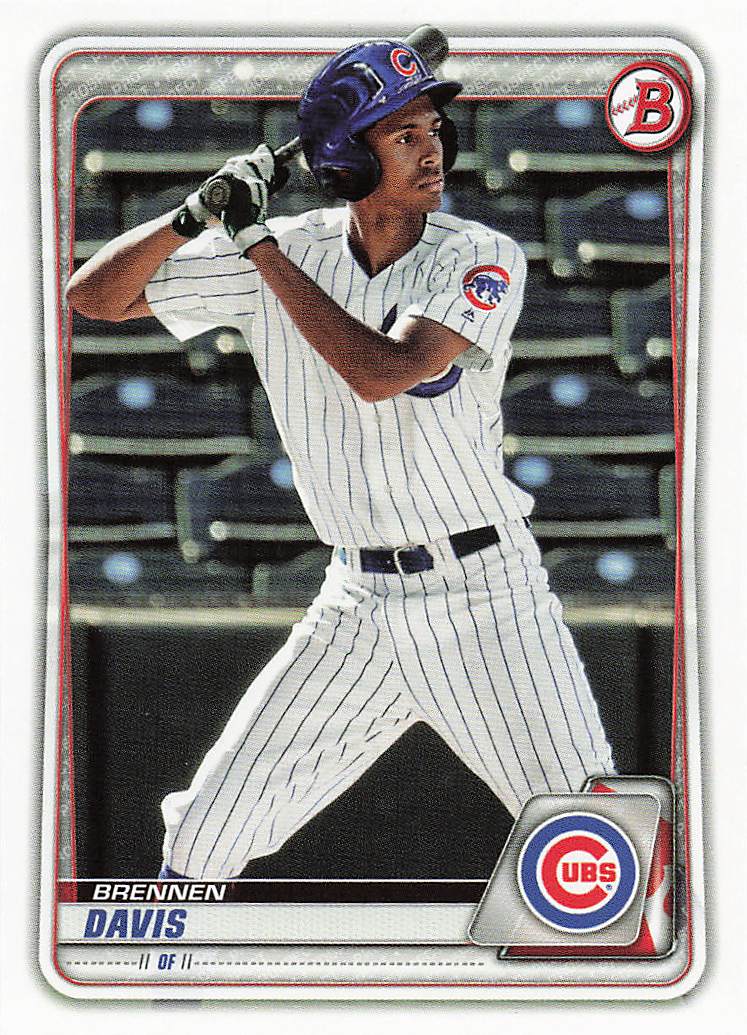 2020 Bowman Baseball Prospects Brennen Davis #BP-141