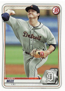 2020 Bowman Baseball Prospects Casey Mize #BP-142