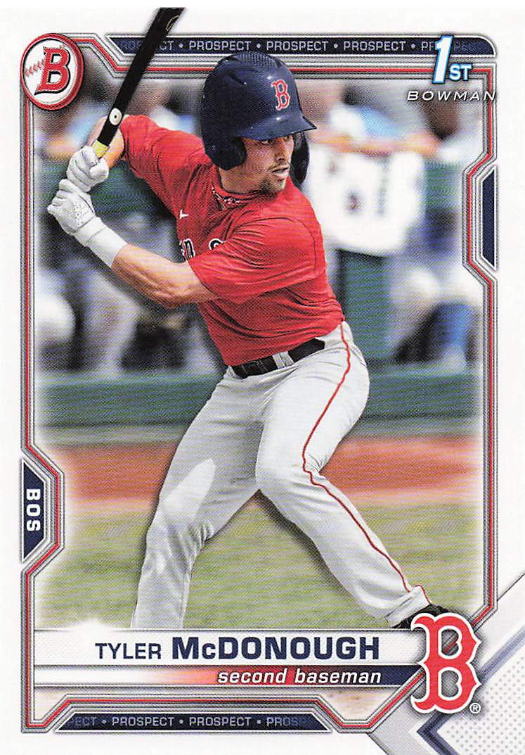2021 Bowman Draft Baseball Tyler McDonough #BD-3