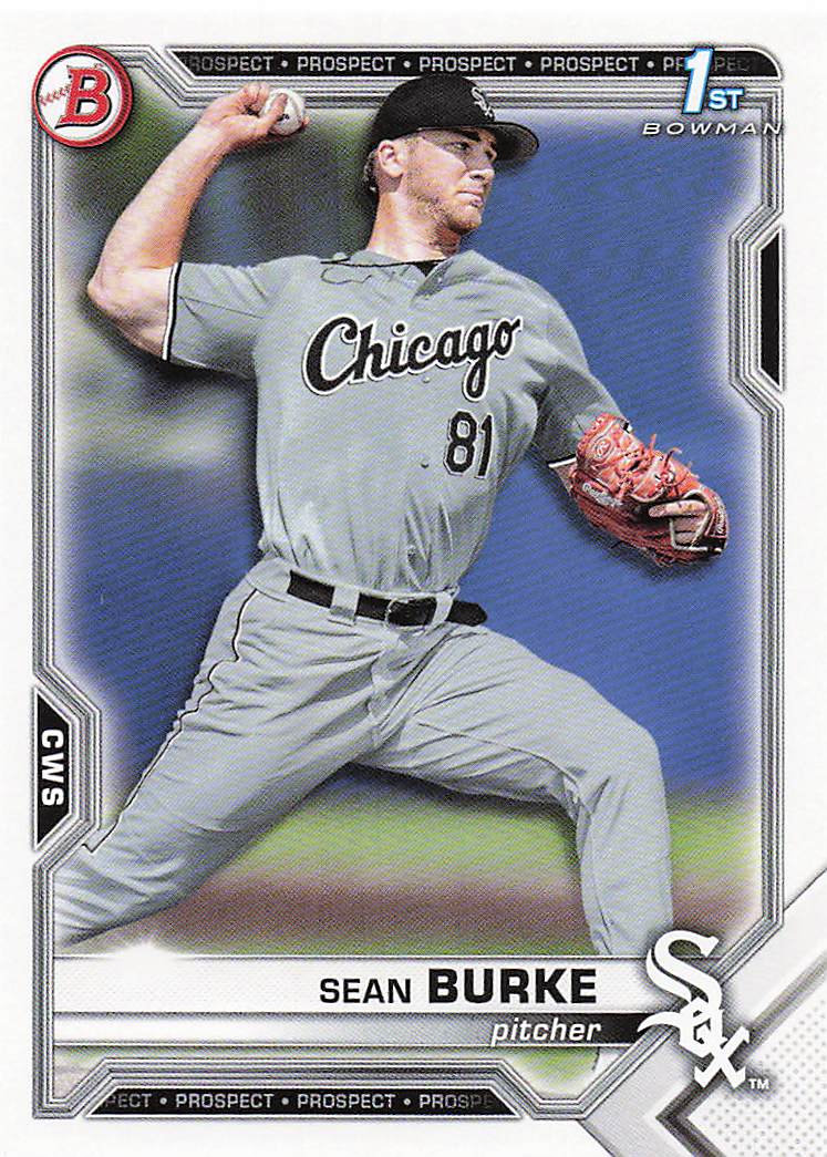 2021 Bowman Draft Baseball Sean Burke #BD-4
