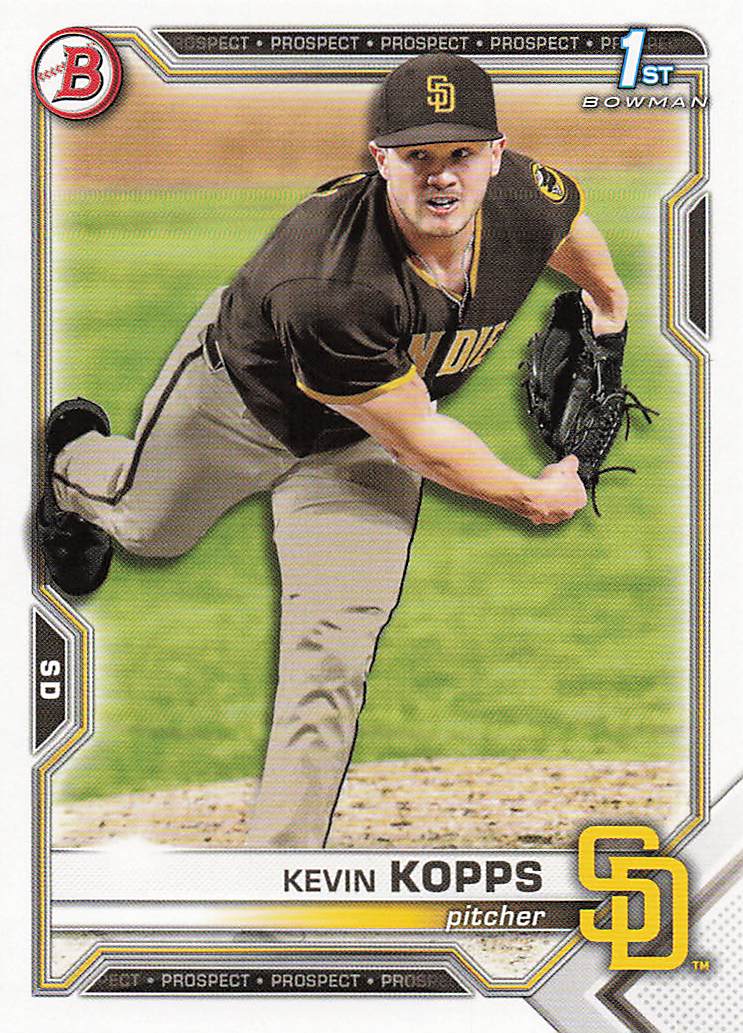 2021 Bowman Draft Baseball Kevin Kopps #BD-7