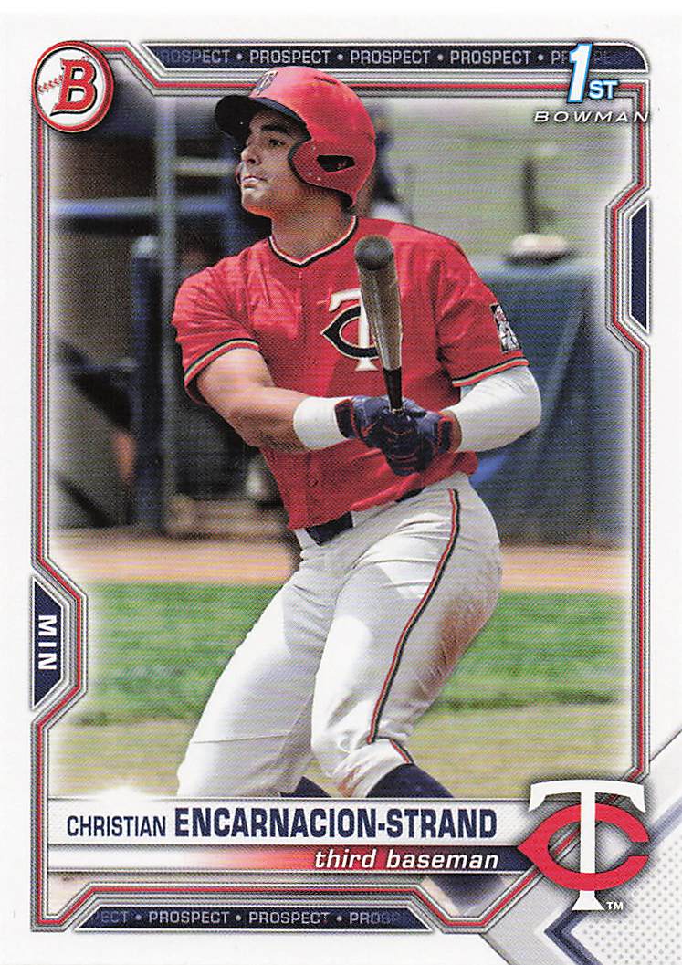 2021 Bowman Draft Baseball Christian Encarnacion-Strand #BD-9