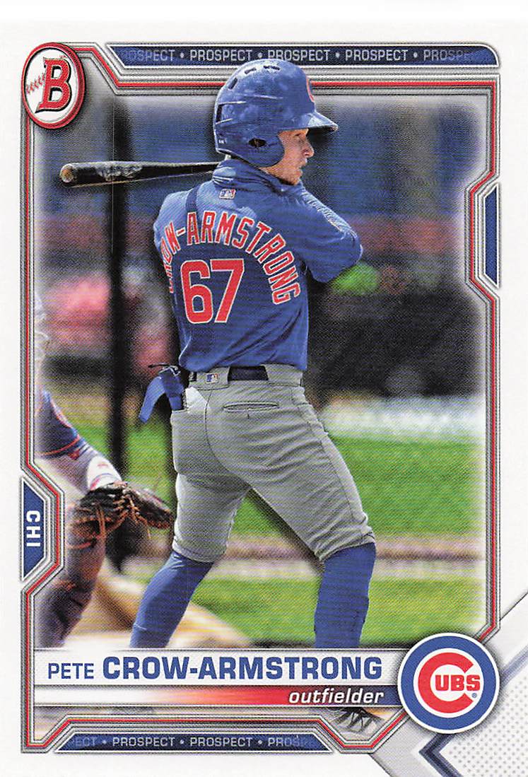 2021 Bowman Draft Baseball Pete Crow-Armstrong #BD-12