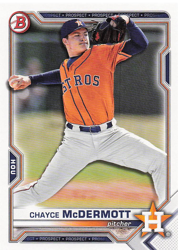 2021 Bowman Draft Baseball Chayce McDermott #BD-13