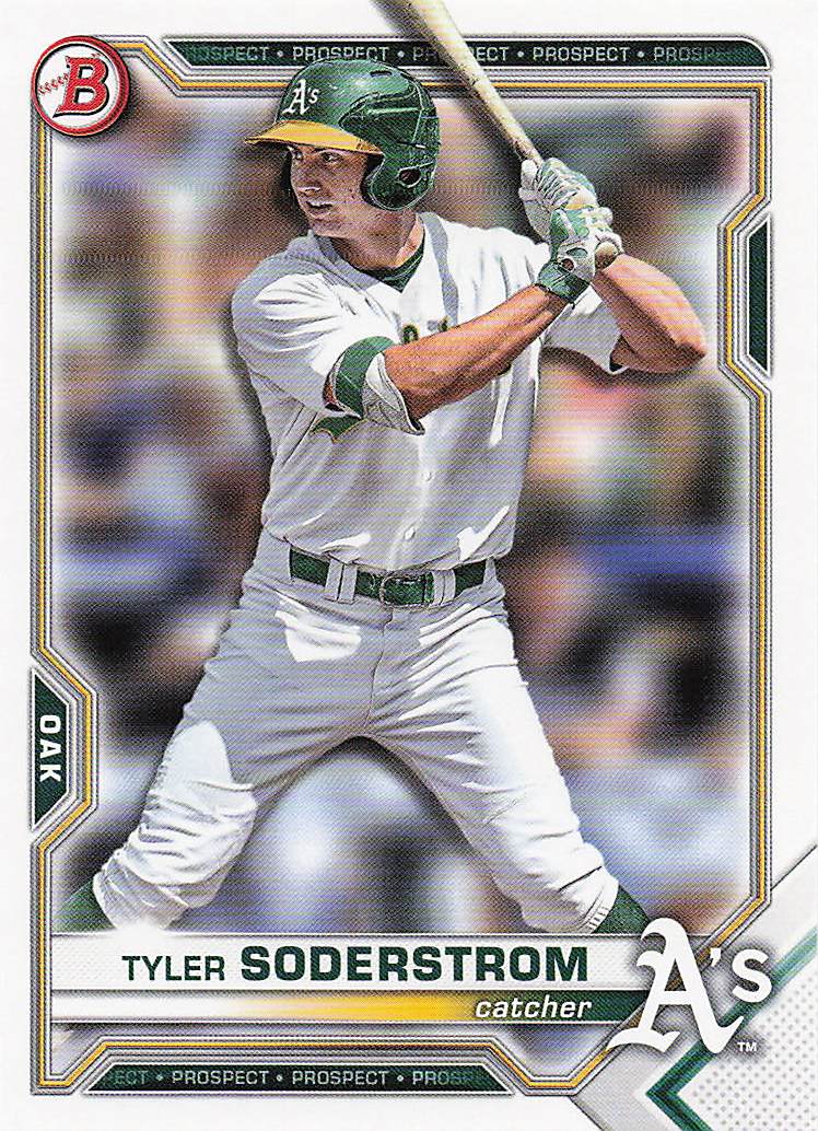 2021 Bowman Draft Baseball Tyler Soderstrom #BD-15