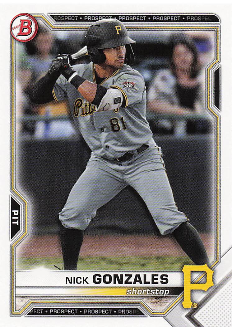2021 Bowman Draft Baseball Nick Gonzales #BD-16