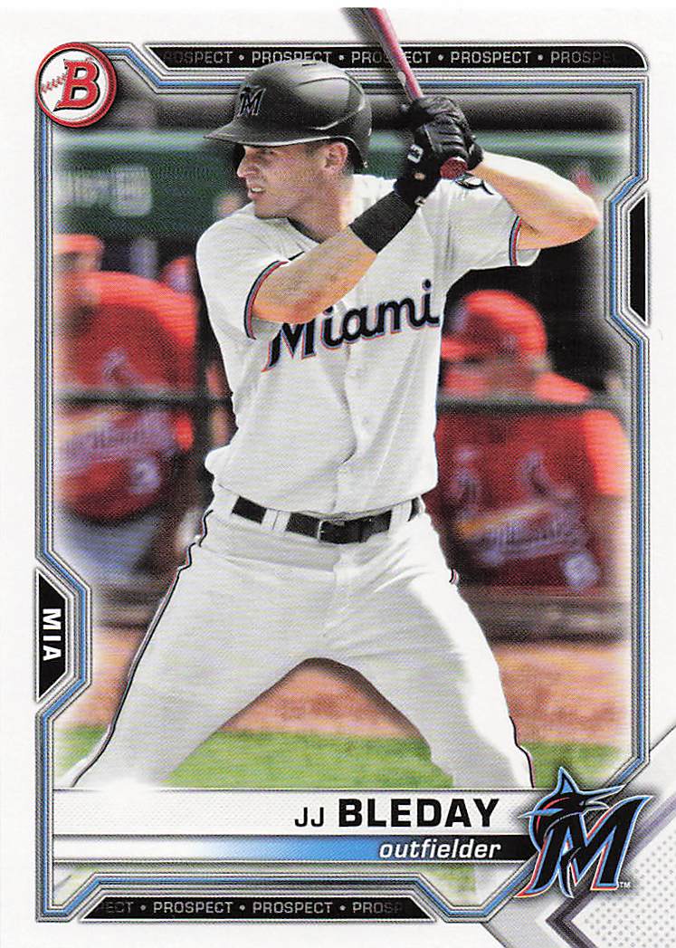2021 Bowman Draft Baseball JJ Bleday #BD-17