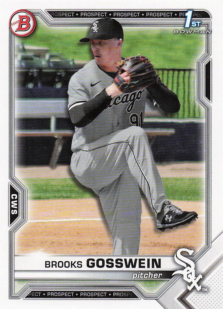 2021 Bowman Draft Baseball Brooks Gosswein #BD-21