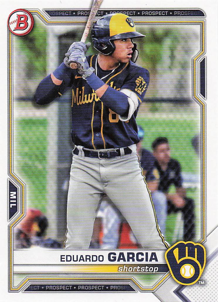 2021 Bowman Draft Baseball Eduardo Garcia #BD-22