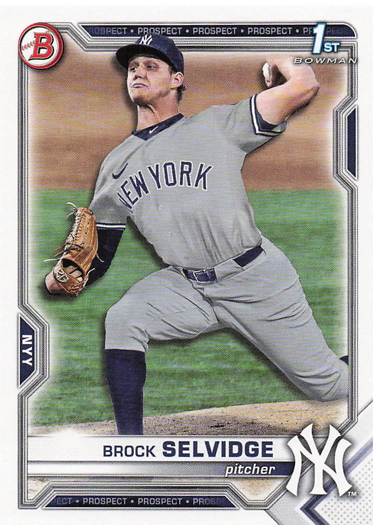 2021 Bowman Draft Baseball Brock Selvidge #BD-24